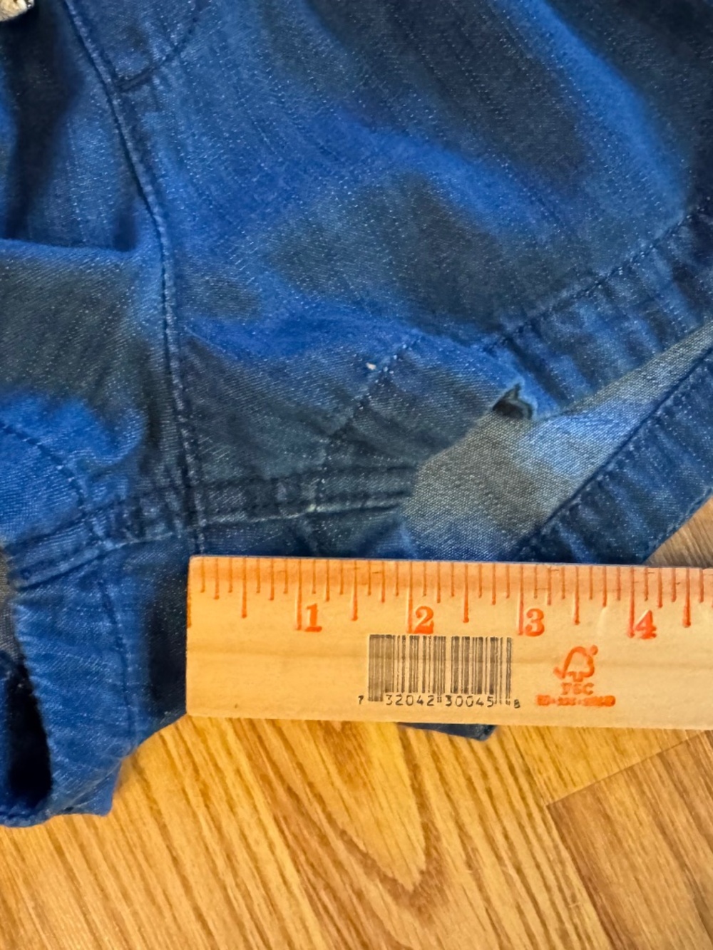 NWOT Roxy Denim Drawstring shorts - Picture 9 of 9